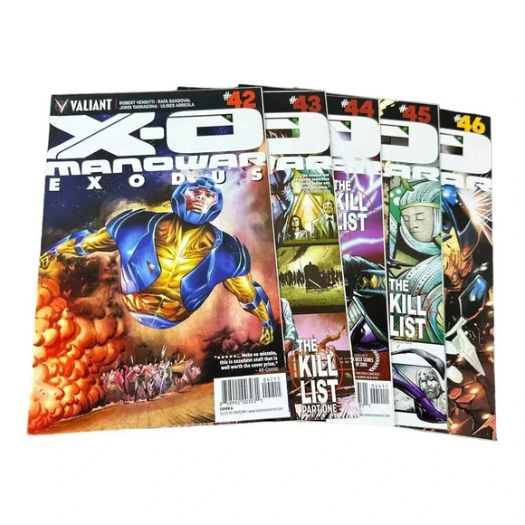 X-O MANOWAR MEGA-LOT 89 HIGH-GRADE VALIANT COMICS 1990'S DEALER LOT CHEAP - Picture 14 of 14